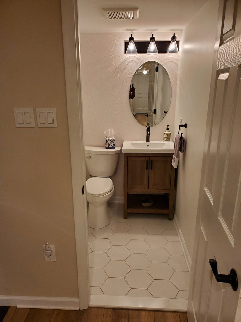 Powder Room Renovation